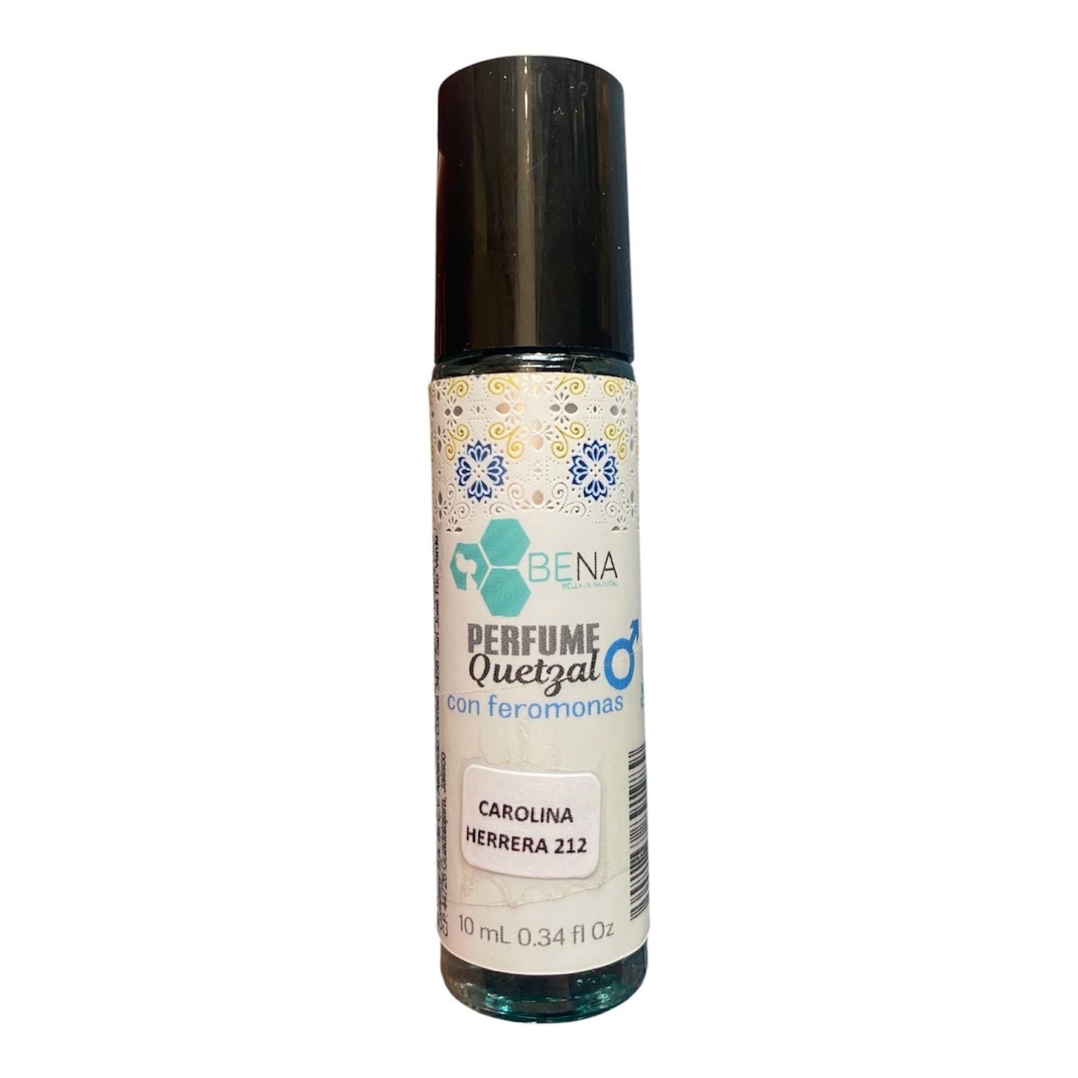 Perfume con feromonas tipo Carolina Herrara 212 (10 ml) hombre